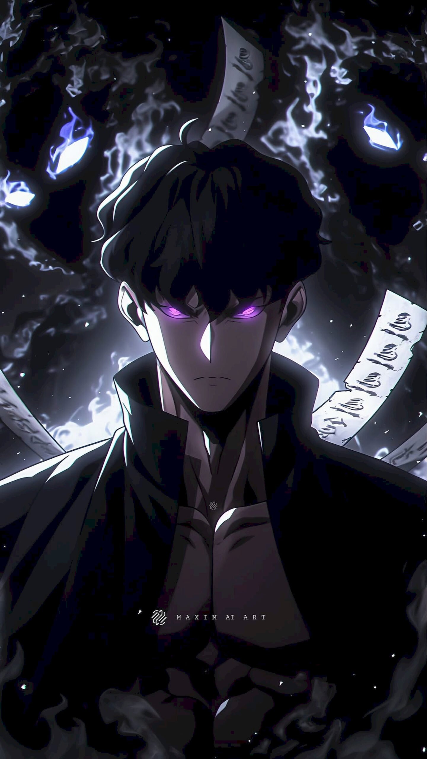 4K solo leveling epic scenes wallpaper showing powerful characters, dynamic fight scenes, and vivid colors in ultra HD — free anime background on Zonwalls.