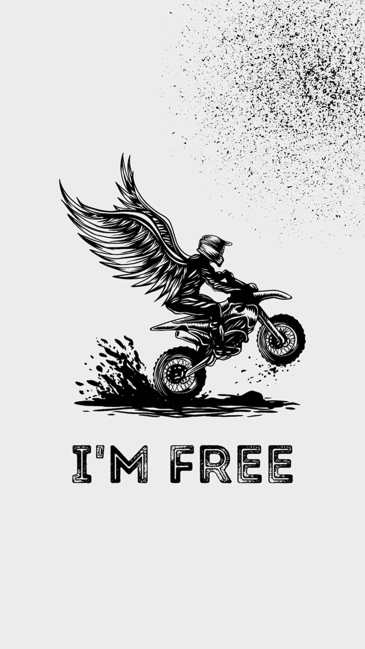 I'm free wallpaper vibrant wallpaper optimized for all iPhone models, featuring clean ultra HD backgrounds with sharp details and vibrant colors — free mobile wallpapers on Zonwalls.