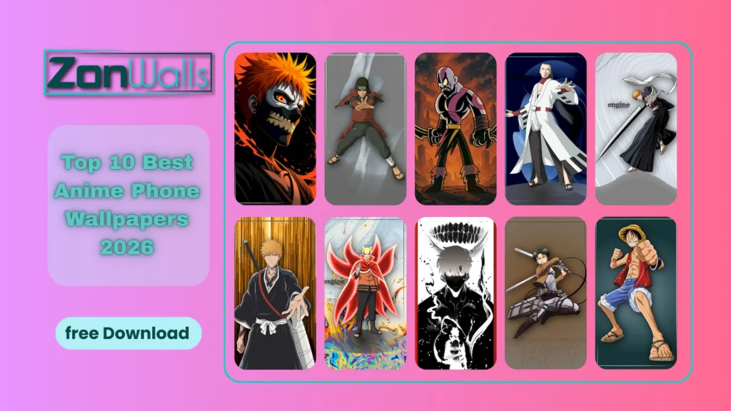 Top 10 Best Anime Phone Wallpapers 2026 (4K & HD Download)